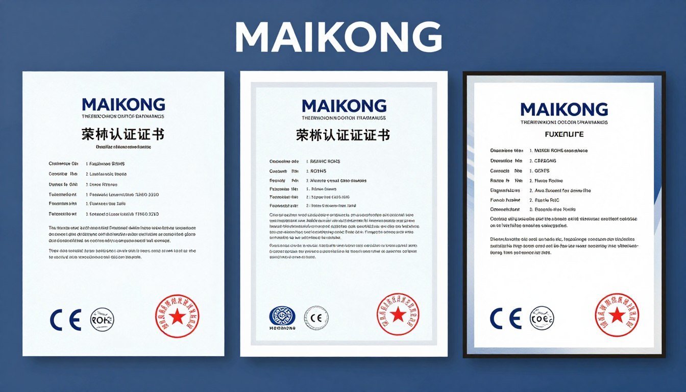 Certificaciones de calidad internacional MAIKONG Certificaciones de calidad internacional MAIKONG