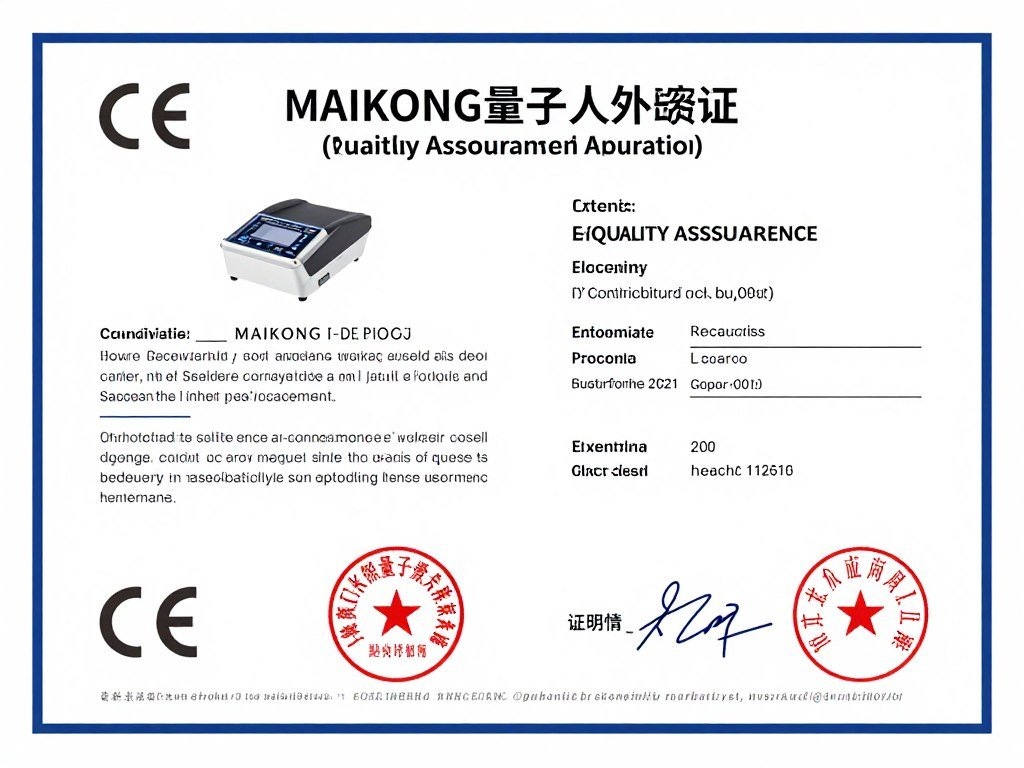 Certificado CE y documentación de calidad MAIKONG Certificado CE y documentación de calidad MAIKONG