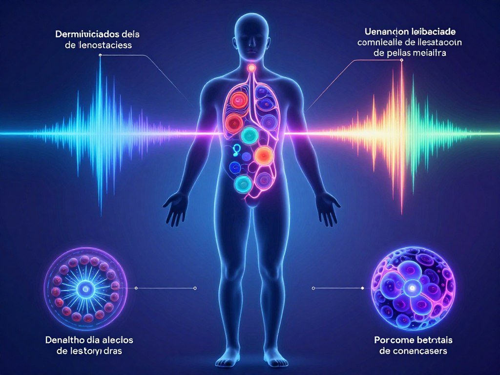 Diagrama explicativo de ondas electromagnéticas celulares Diagrama explicativo de ondas electromagnéticas celulares