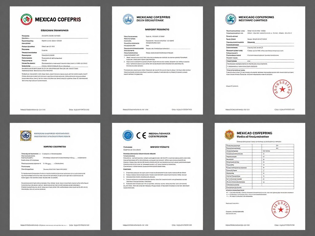 Documentación COFEPRIS y certificados del analizador cuántico Documentación COFEPRIS y certificados del analizador cuántico