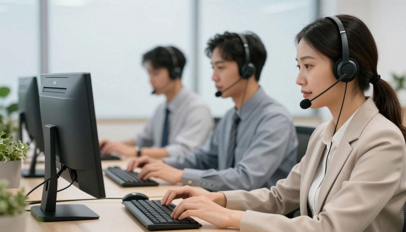 Equipo de soporte técnico MAIKONG atendiendo consultas por WhatsApp