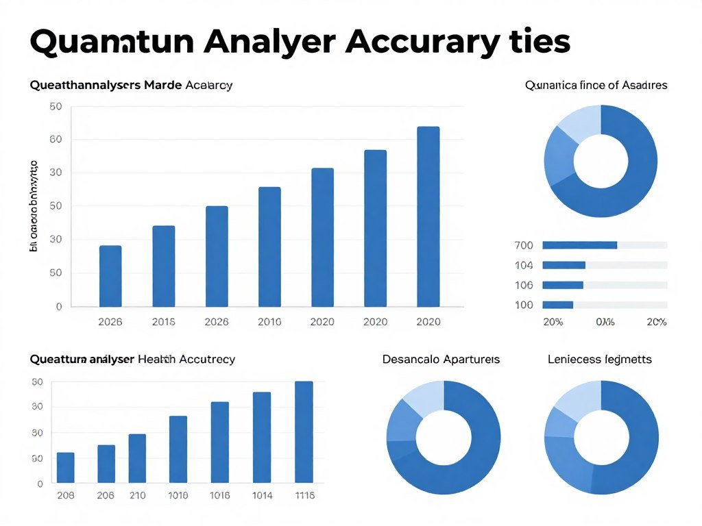 Gráfico de precisión del analizador cuántico Gráfico de precisión del analizador cuántico