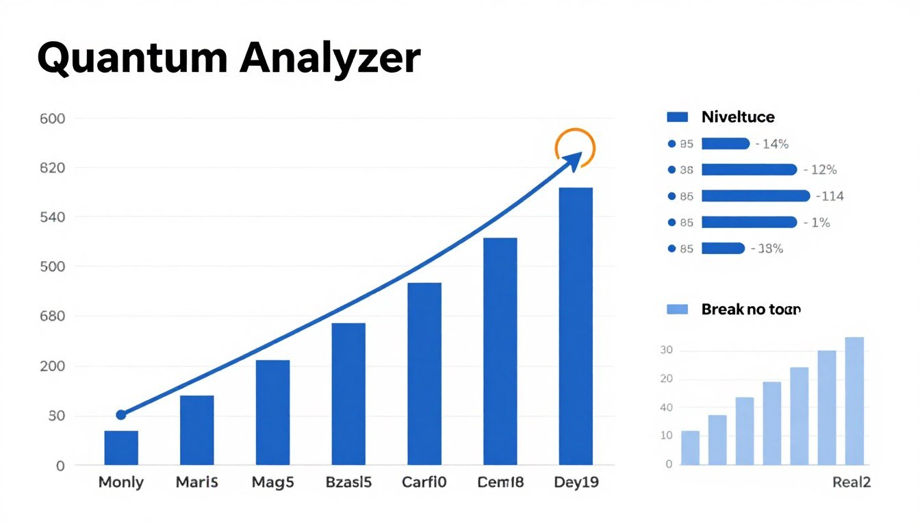 Gráfico de retorno de inversión para analizador cuántico Gráfico de retorno de inversión para analizador cuántico