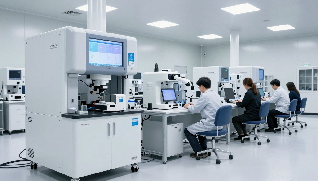 Instalaciones de fabricación MAIKONG de analizadores cuánticos Instalaciones de fabricación MAIKONG de analizadores cuánticos