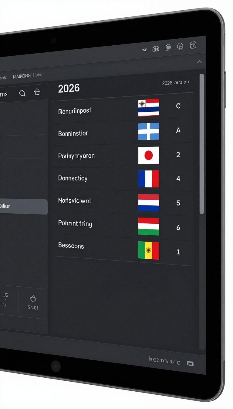 Interfaz de software multilingue del analizador cuantico MAIKONG 2026