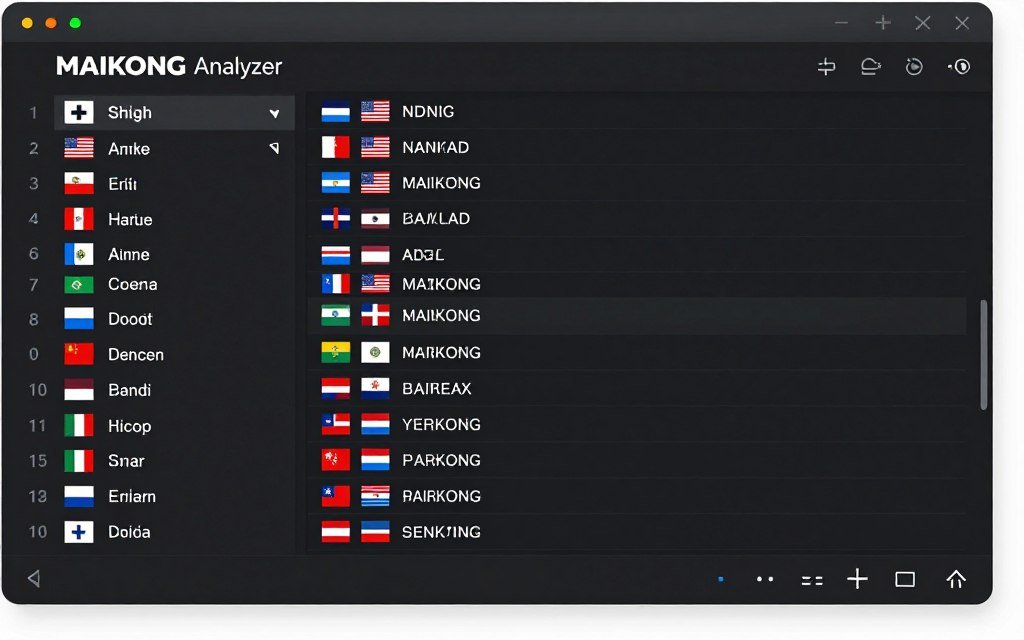 Interfaz de software multilingüe del analizador cuántico MAIKONG Interfaz de software multilingüe del analizador cuántico MAIKONG