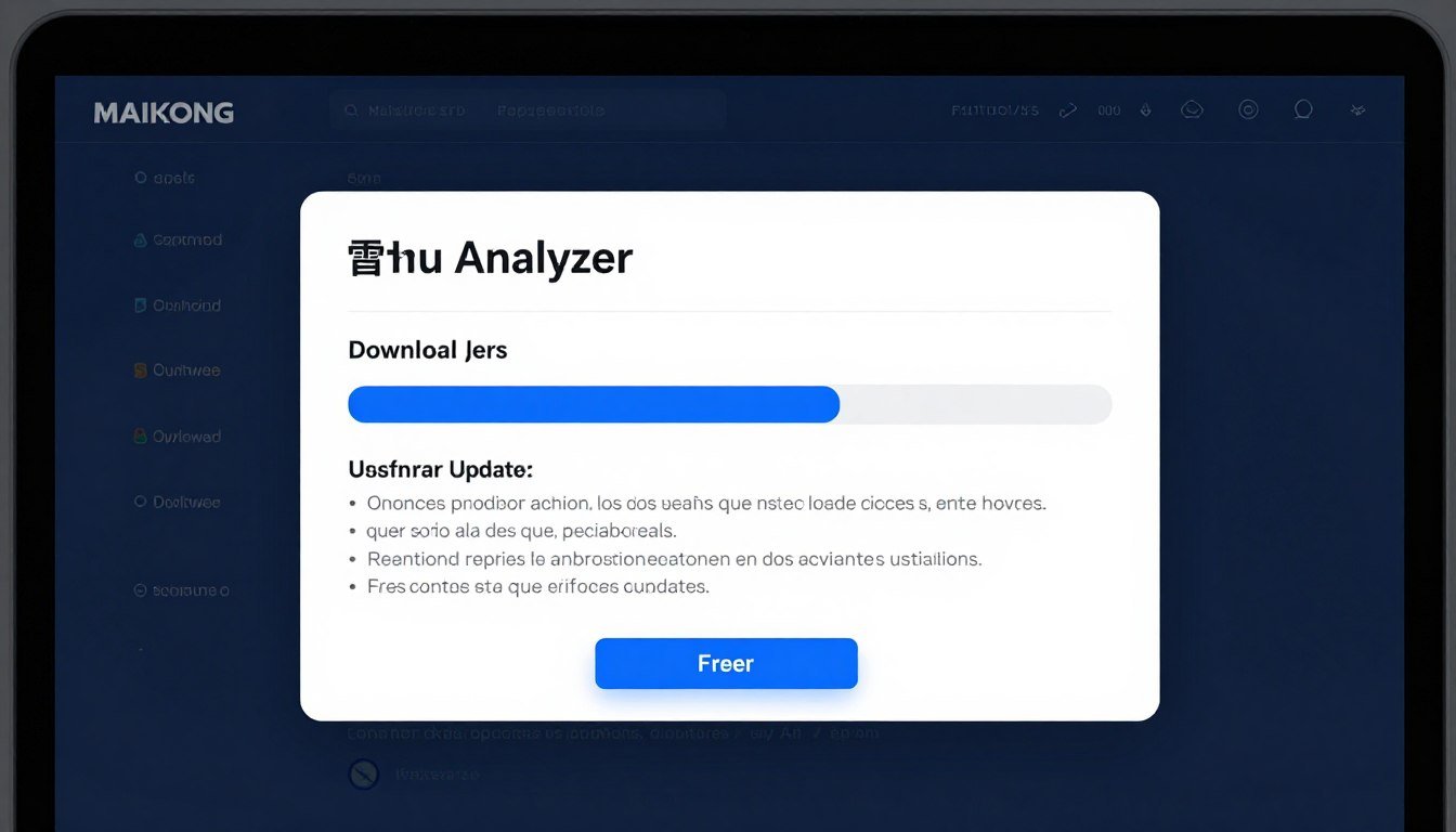 Notificación de actualización gratuita del software analizador cuántico MAIKONG Notificación de actualización gratuita del software analizador cuántico MAIKONG