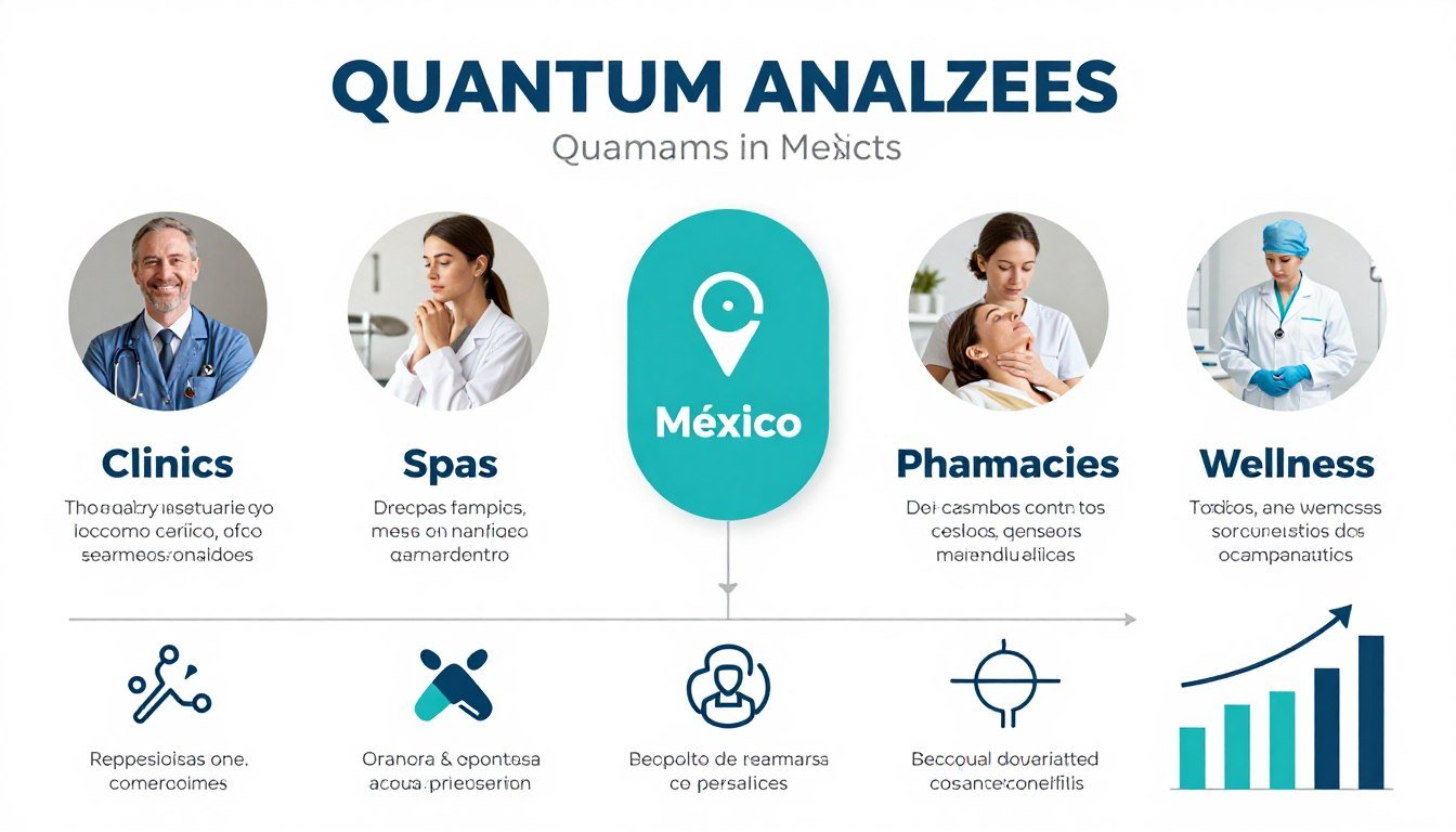 Oportunidades negocio analizador cuántico sectores aplicación México