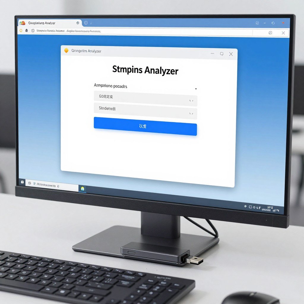 Paso 1 instalación software analizador cuántico