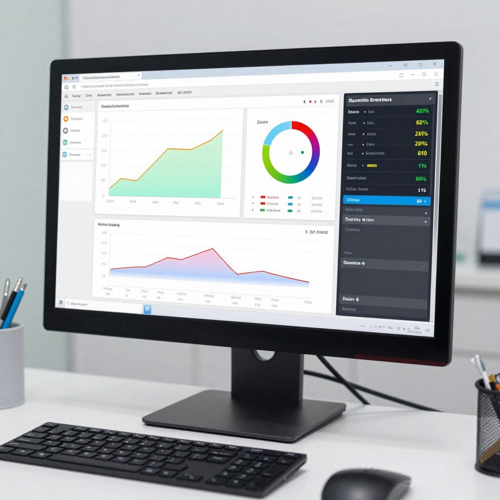 Paso 4 resultados reportes analizador cuántico en pantalla