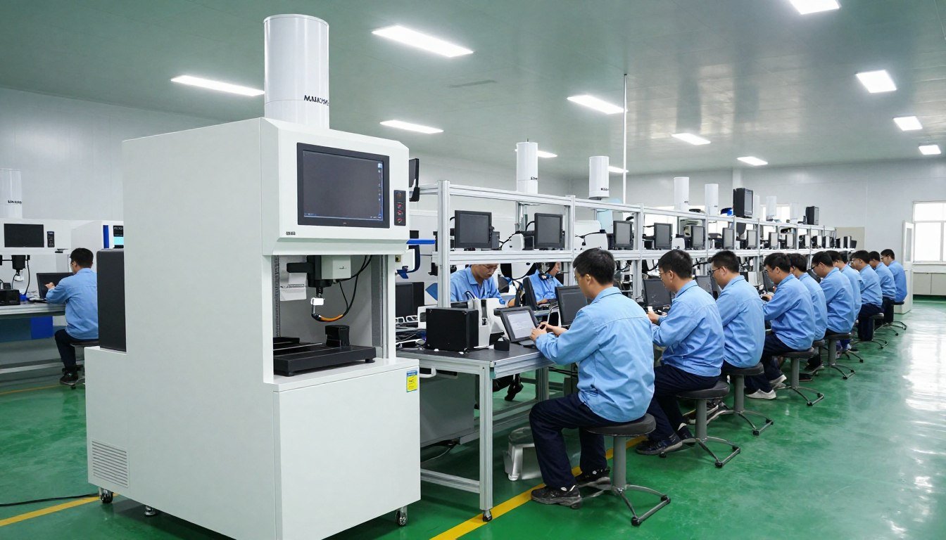 Proceso de fabricacion OEM del analizador cuantico MAIKONG