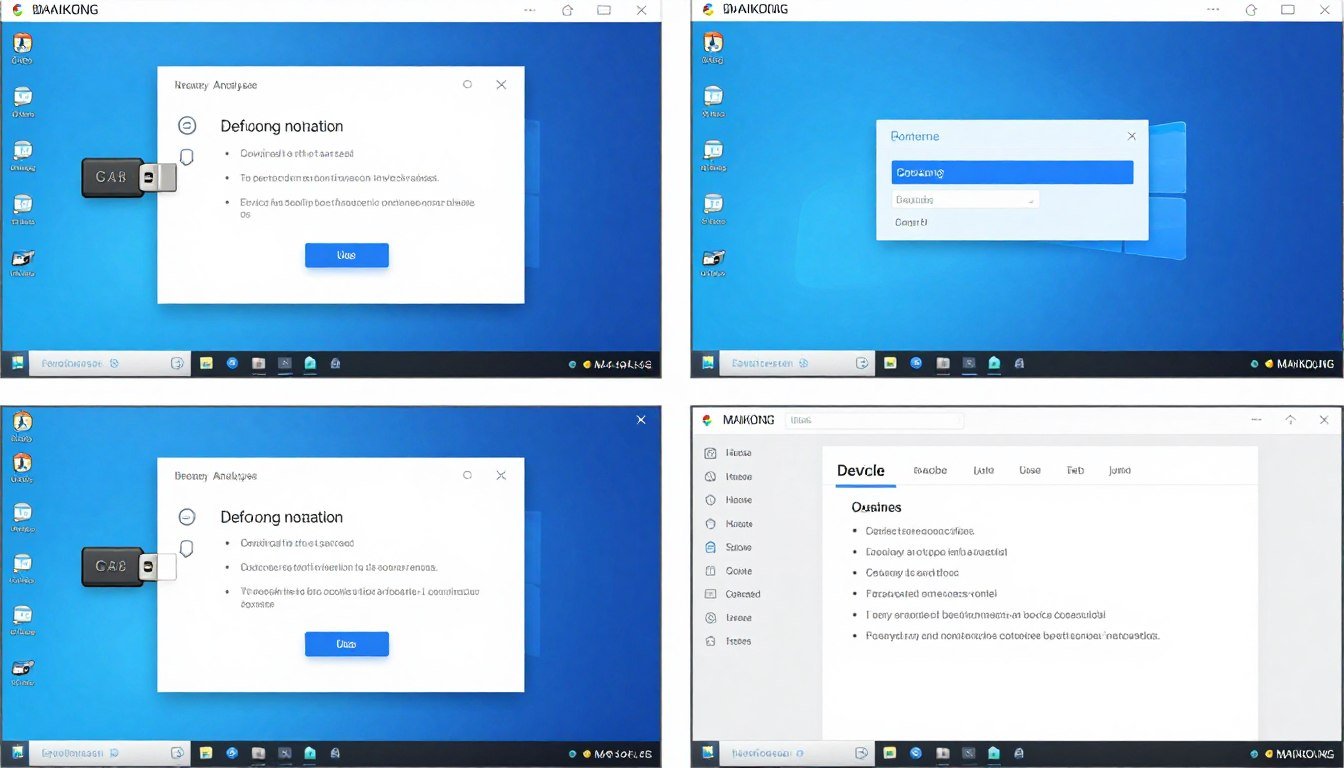 Proceso de instalación del software analizador cuántico