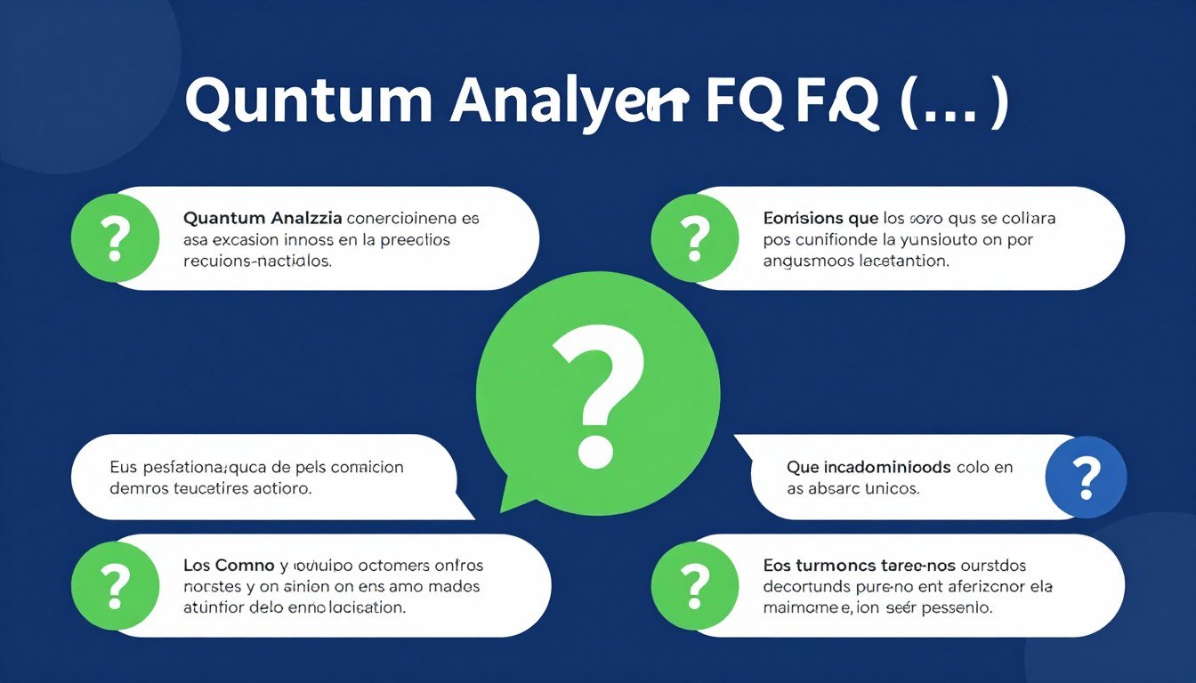 Sección de preguntas frecuentes sobre analizador cuántico de resonancia magnética