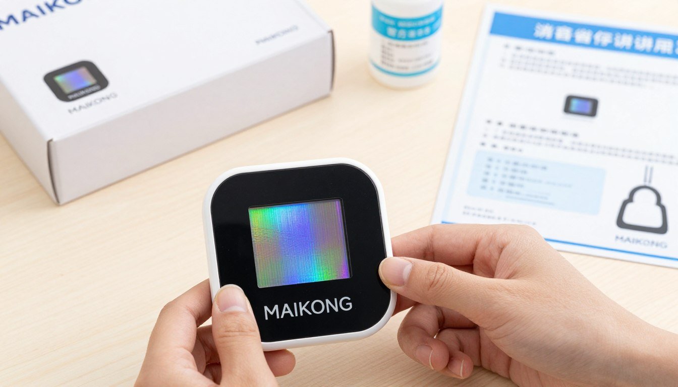 Verificación de autenticidad del analizador cuántico MAIKONG