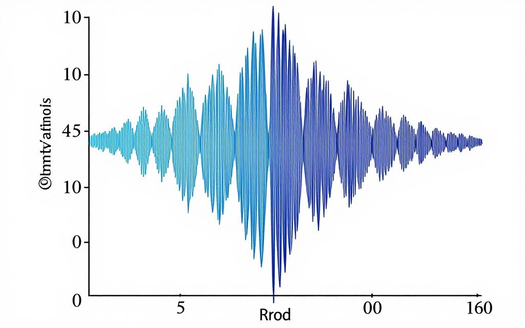 Visualización del método de análisis Fourier en analizador cuántico
