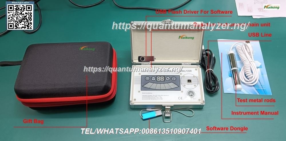 ¿Para Qué Sirve un Analizador Cuántico de Resonancia Magnética? 6 Analizador cuántico de resonancia magnética MAIKONG modelo MK-004