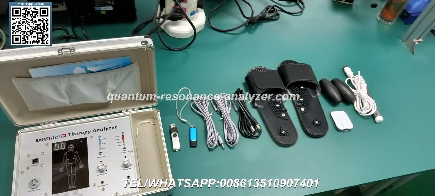 Software 4 analizador cuantico paquete completo accesorios componentes sensor USB software