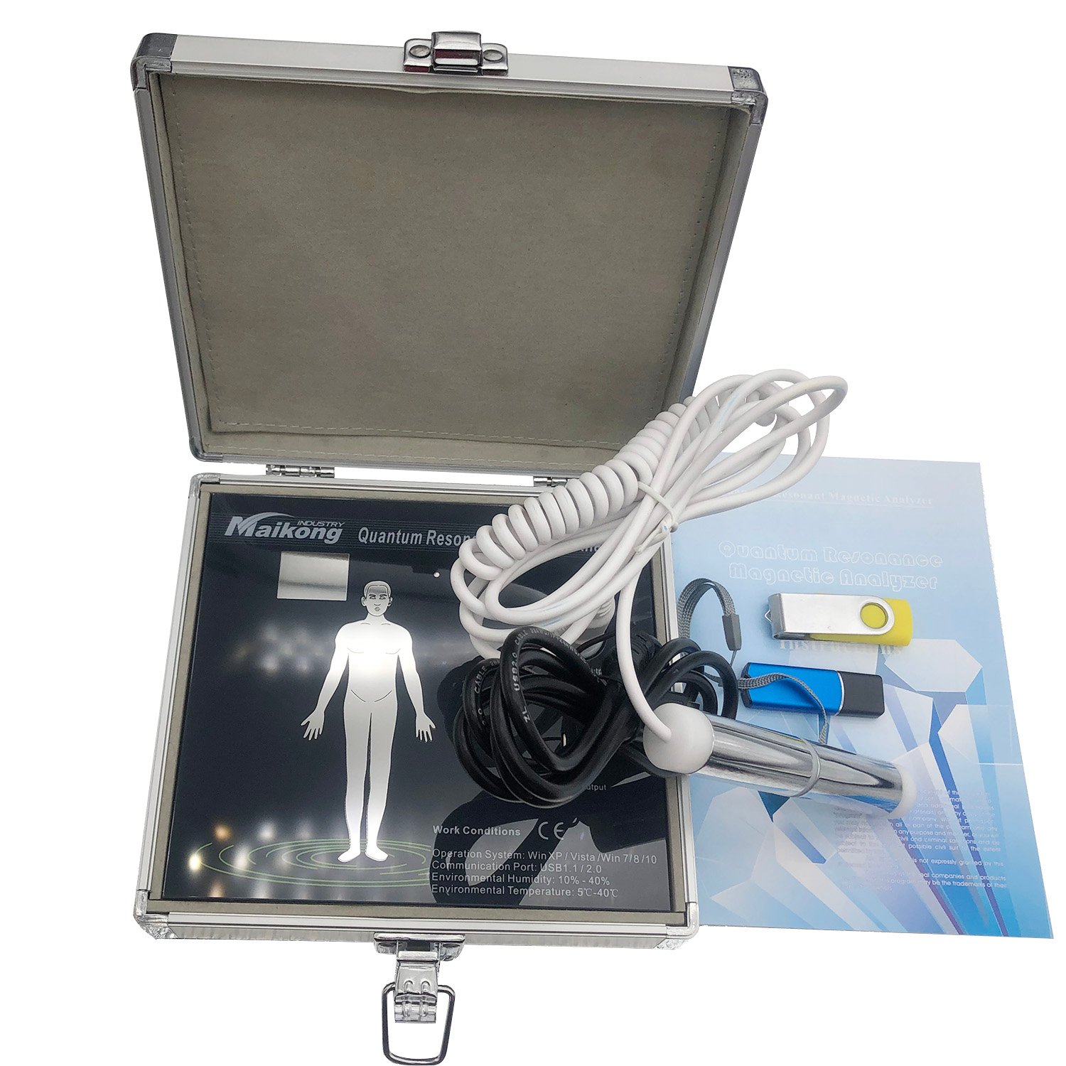 estudiantes medicina usando analizador cuantico capacitacion