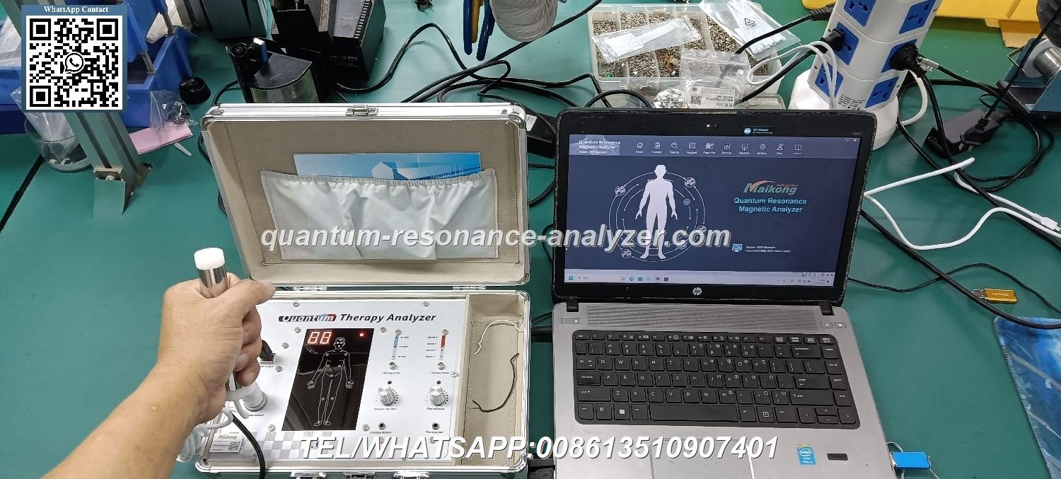 Analizador cuántico de resonancia magnética MAIKONG en uso clínico profesional