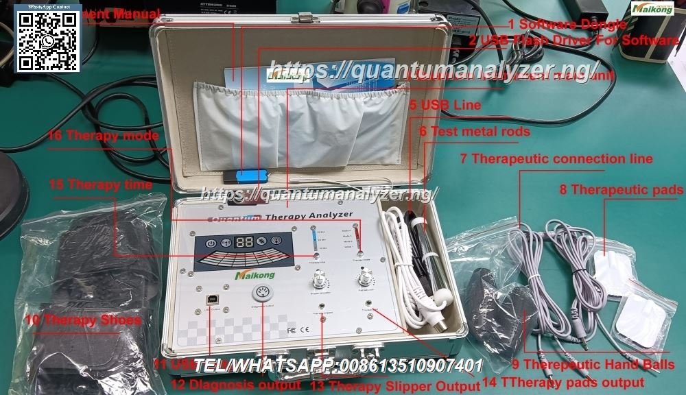 Venta de Analizador Cuántico 17 Comparación lado a lado de diferentes marcas de analizadores cuánticos