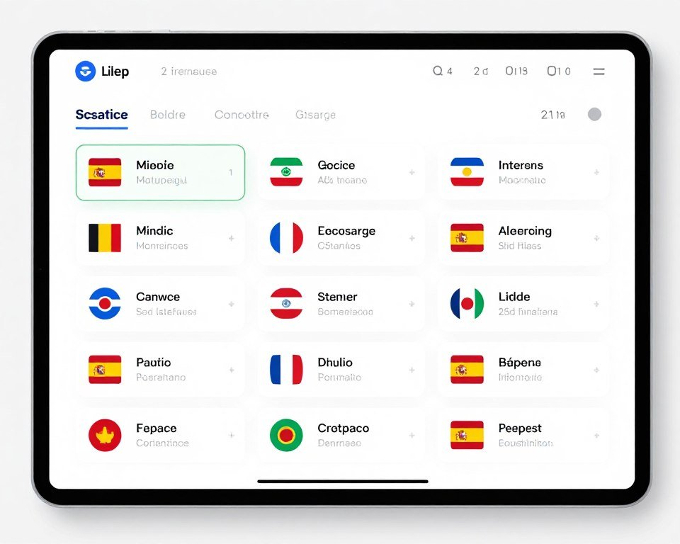 analizador cuantico software idiomas múltiples pantalla selección español analizador cuantico software idiomas múltiples pantalla selección español