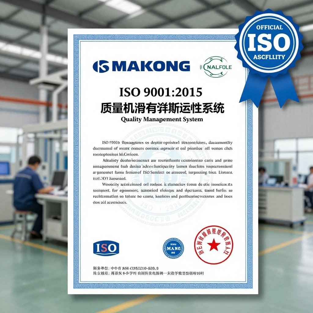 certificado ISO 9001 sistema gestión calidad MAIKONG fábrica certificado ISO 9001 sistema gestión calidad MAIKONG fábrica