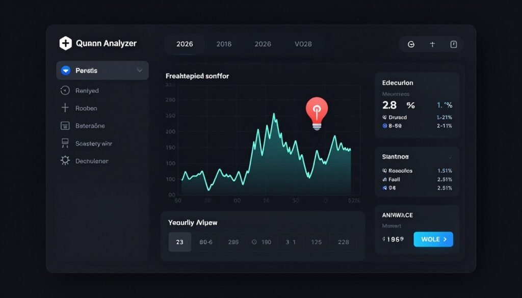 software analizador cuántico versión 2026 negro interfaz moderna oscura software analizador cuántico versión 2026 negro interfaz moderna oscura