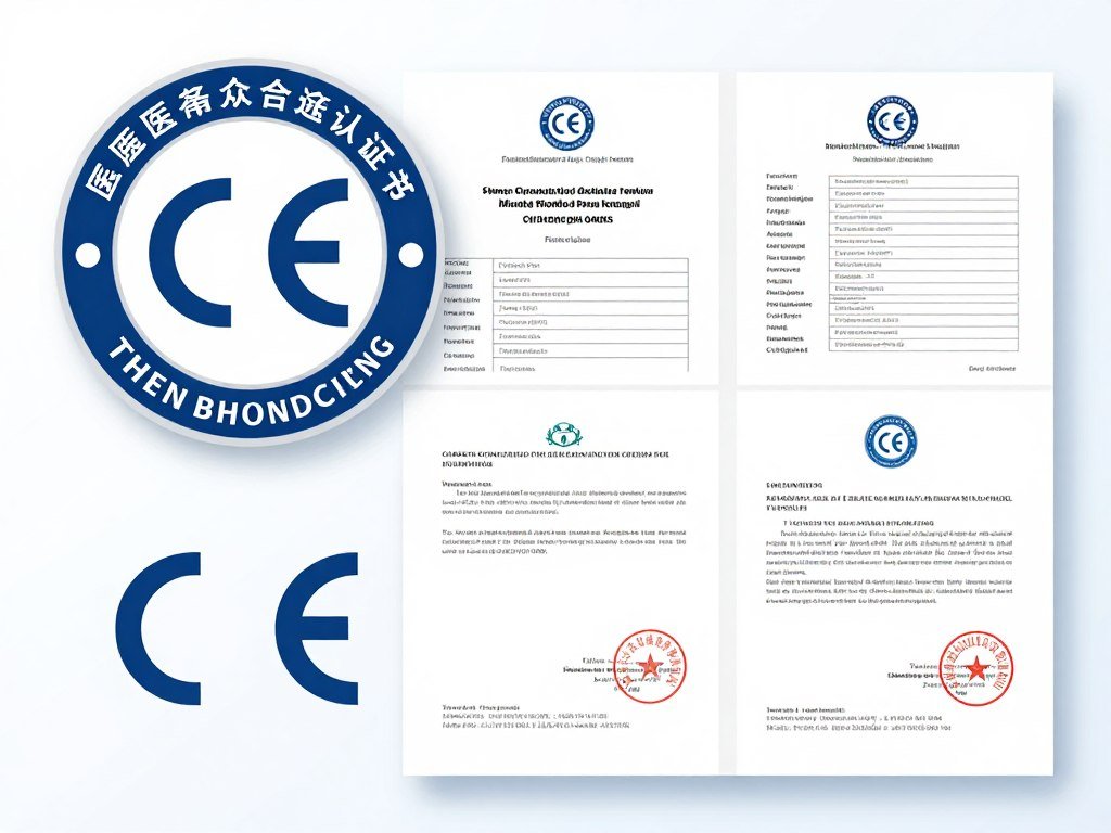 Certificados de calidad y regulación del analizador cuántico incluyendo certificación CE
