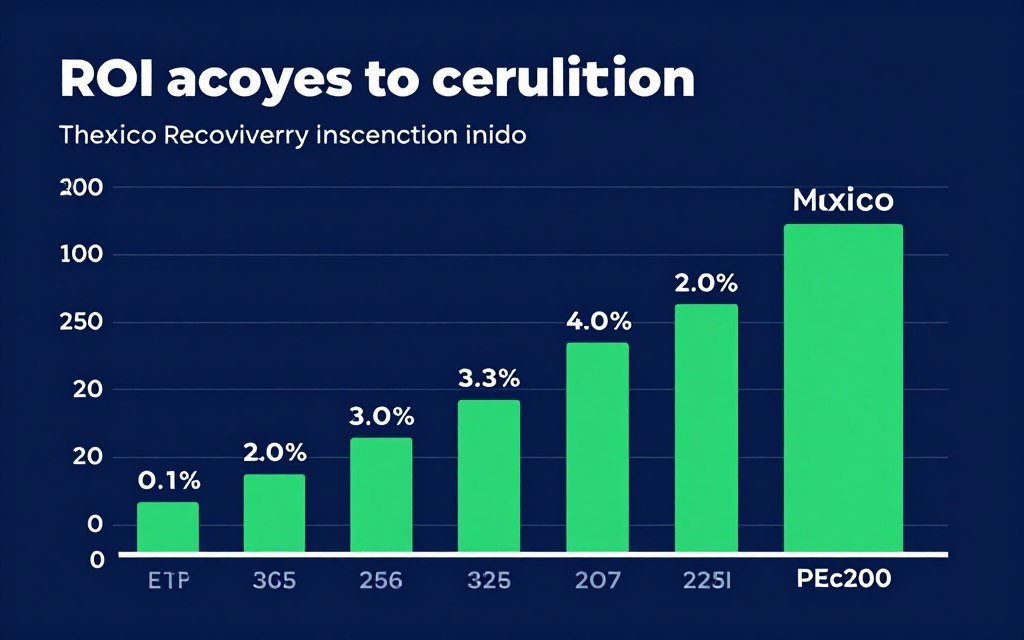 Gráfico de retorno de inversión del analizador cuántico en clínicas Gráfico de retorno de inversión del analizador cuántico en clínicas