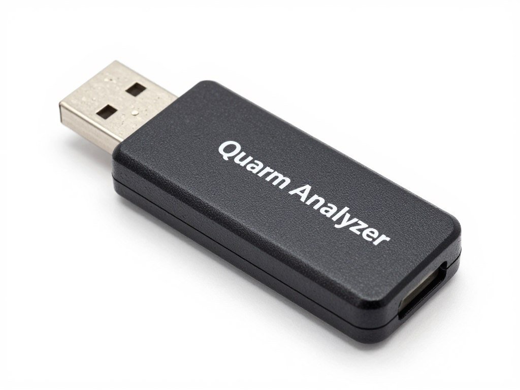 Llave USB de seguridad para software original de analizador cuántico