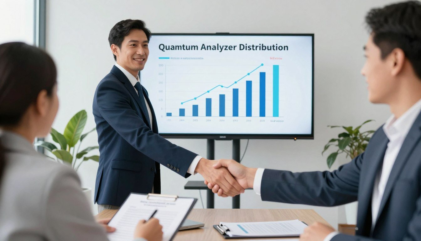 Oportunidad de negocio distribución analizador cuántico México