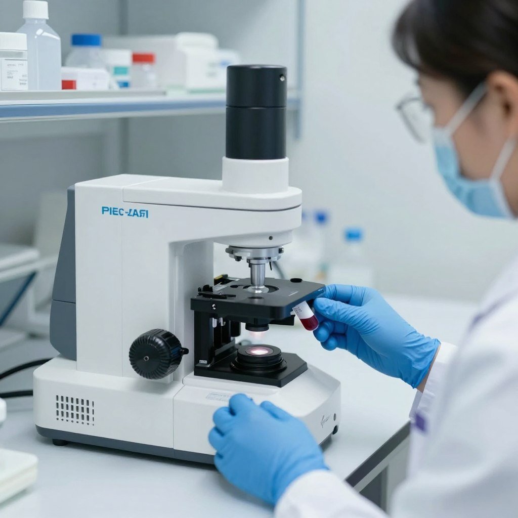 analisis sangre laboratorio medico tradicional