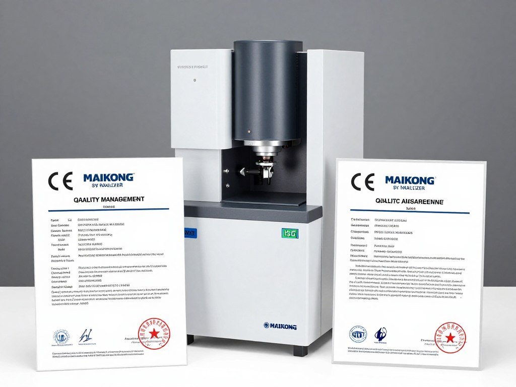 certificaciones CE ISO9000 analizador cuantico MAIKONG