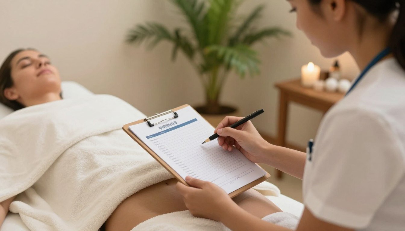 sesion de terapia natural con analizador cuantico